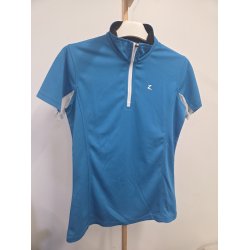 Turkis Polo med Lynl�s Horze Str. 36