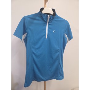 Turkis Polo med Lynl�s Horze Str. 36