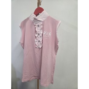 Pink St�vnetop Med Perler Str. M/40 Horze