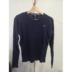 Lang Strikket Sewater Horze Lille i str. Str. 38