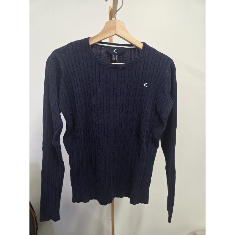 Lang Strikket Sewater Horze Lille i str. Str. 38