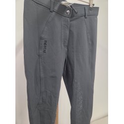 M�rkegr�nne Ridebukser Montar Grip p� Kn� Str. 38