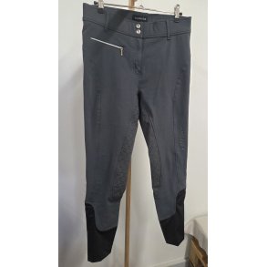 Equipage Ridebukser M�rkegr� Str. 38 Med Fullgrip