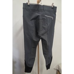 Equipage Ridebukser M�rkegr� Str. 38 Med Fullgrip