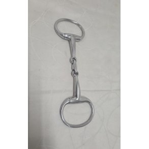 Tredelt D-rings bid 14,5 cm.