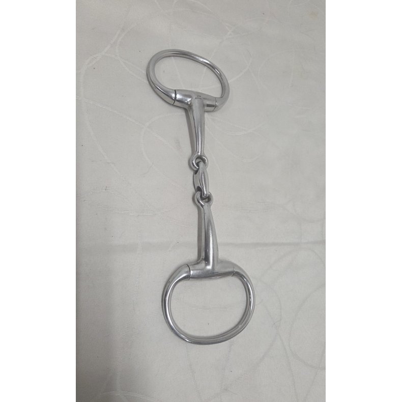 Tredelt D-rings bid 14,5 cm.