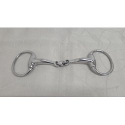 Tredelt D-rings bid 14,5 cm.