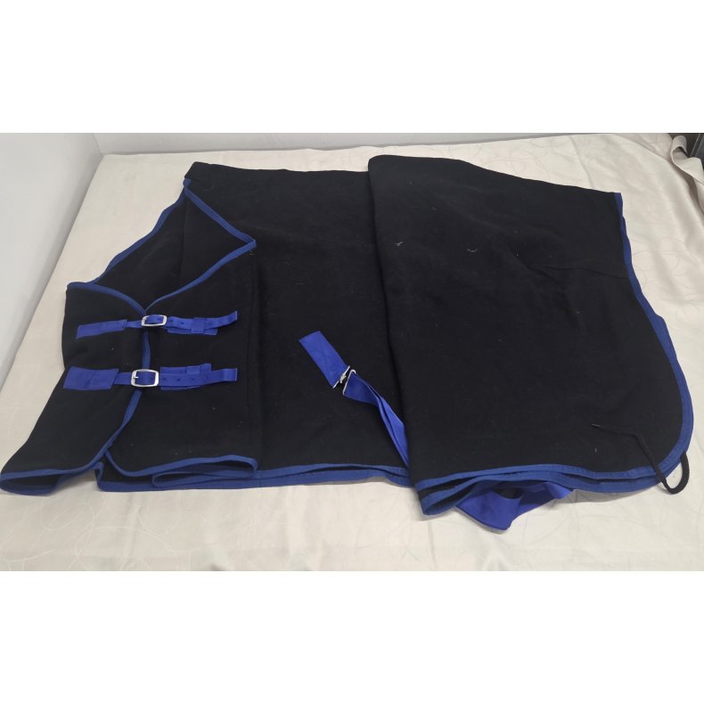 Fleecet�ppe med Gjord Str. 165 cm.