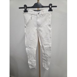 Hvide B�rne Ridebukser Str. 130