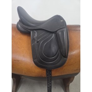 Premiere Equine Dressursadel Sort Kopjern Slidt 44 cm i anl�gsflade 16,5