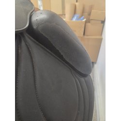 Premiere Equine Dressursadel Sort Kopjern Slidt 44 cm i anl�gsflade 16,5"