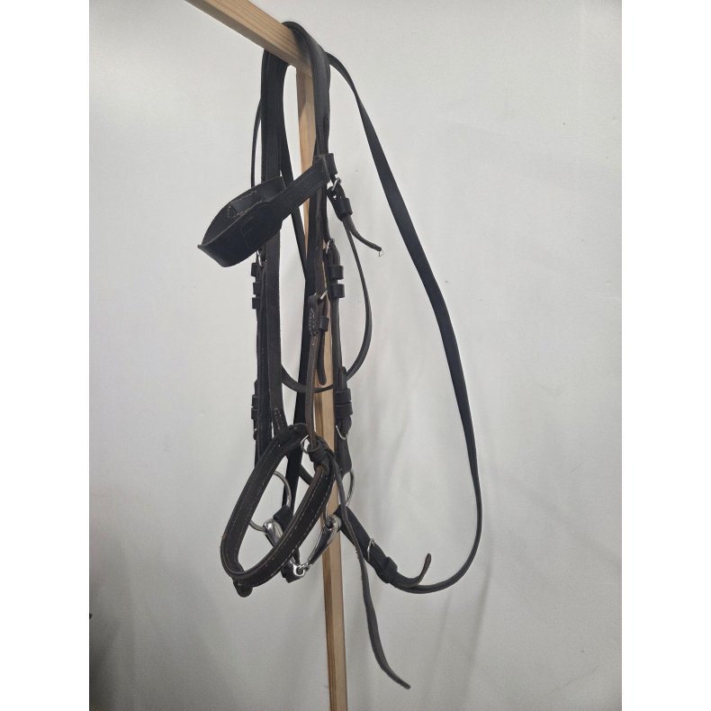 Trense Inkl.. Bid og L�dert�jler Str. x-Full Bid 14 cm.