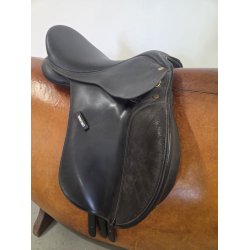 Wintec Kombi Sadle 16" Hvidt Kopjern 40 cm. i anl�gsflade OBS Gjordstropperne er slidte