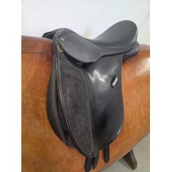 Wintec Kombi Sadle 16" Hvidt Kopjern 40 cm. i anl�gsflade OBS Gjordstropperne er slidte
