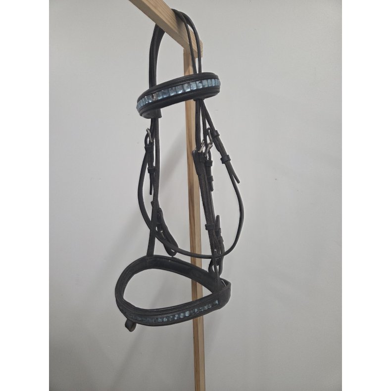 Sort Trense med Bl� Sten OBS Nogle mangler Str. Cob