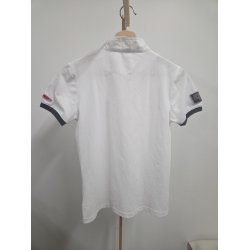 St�vnetr�je med knapper Hvid Horze Str. S