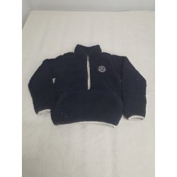 Fleecetr�je Bl� Equipage Style Kids Joelle Str. 110/116