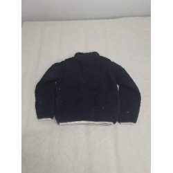Fleecetr�je Bl� Equipage Style Kids Joelle Str. 110/116
