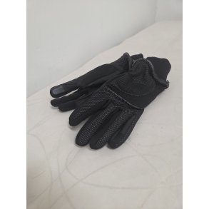 Sorte Ridehandsker foret Equipage Str. 10-12 �r