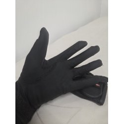 Ridehandsker Sorte Eques Str. XS