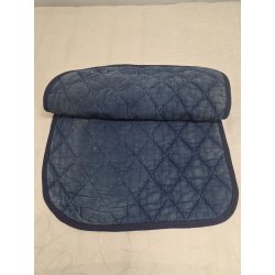 Dressurunderlag Bl� Velour 17"