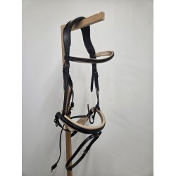 Weber Trense med Beige Foering Str. Full