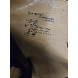 Ariat Ridest�vler inkl. stivere Str. 37,5 