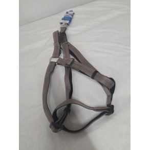 Gr�/Beige Hundesele Helt Ny Str. XL