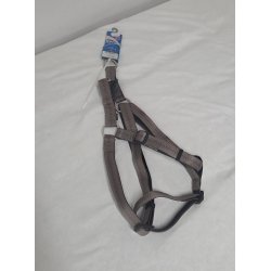 Gr�/Beige Hundesele Helt Ny Str. XL