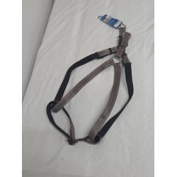 Gr�/Beige Hundesele Helt Ny Str. XL