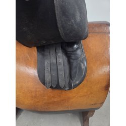 B�rnesadle 15" inkl. Rumperem, Stigremme og b�jler Mellem-Bred Bom