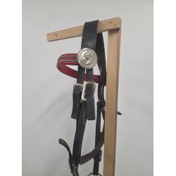 Trense til Jyde Str. X-Full Inkl. L�der T�jler og bid 13,5 cm.