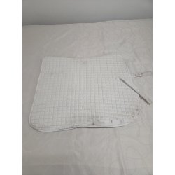 Hvid Dressurunderlag 16"