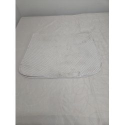 Hvid Dressurunderlag 17"