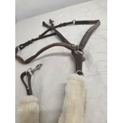 Brunt Fort�j med Martingale Str. Cob