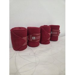 R�de Fleece Bandager Equiline 4 stk. One Size