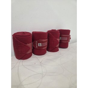 R�de Fleece Bandager Equiline 4 stk. One Size