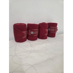 R�de Fleece Bandager Equiline 4 stk. One Size