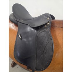 Wintec Kombi Sadle 17" Hvidt Kopfjern Bred Bom