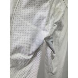 Hvide Pikeur Candela Ridebukser med Grip str. 72. H�jtaljet, brugt f� gange men har afsmitning efter sort sadel p� s�det og ved st�vlekanten. Nypris 1649 kr. 