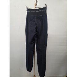 Pikeur Gia ridetights softshell/ vinterridebukser med grip str. 72. Marinebl� med mobillomme p� l�ret. Som nye. Nypris 1199 kr.