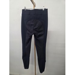 Pikeur Candela Softshell/Vinterridebukser med grip. M�rkebl�. Str. 76. Helt som nye. Mangler dog lidt grip p� det ene ben ved st�vlekanten. Nypris 1649 kr.