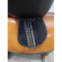 Hi-lite Sadel lille hak i venstre sadelklap 17"
