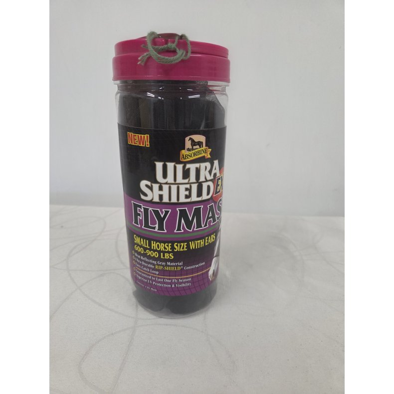 Absorbine Ultrashield fluemaske - Helt ny Str. Pony