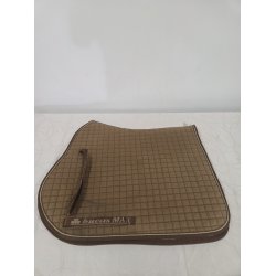 Bucas Max lysebrunt kombiunderlag. P�nt og velholdt. Brune h�r indvendig. Str. 17"