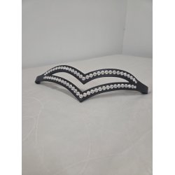 V formet pandeb�nd fra SD-Design. Aldrig brugt. Alle sten intakte. Str. Cob