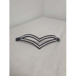 V formet pandeb�nd fra SD-Design. Aldrig brugt. Alle sten intakte. Str. Cob