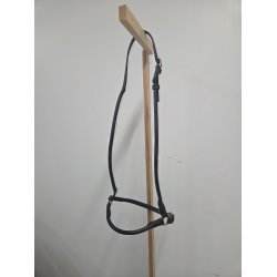 Rundsyet n�seb�nd aldrig brugt, messing sp�nder, l�der, str. pony/ cob