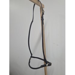 Rundsyet n�seb�nd aldrig brugt, messing sp�nder, l�der, str. pony/ cob