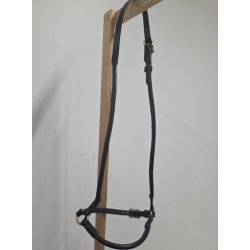 Rundsyet n�seb�nd aldrig brugt, messing sp�nder, l�der, str. pony/ cob